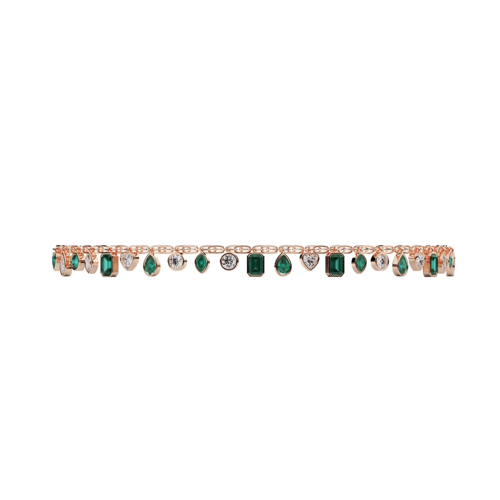 Diamond Necklace WSE197 - View 3
