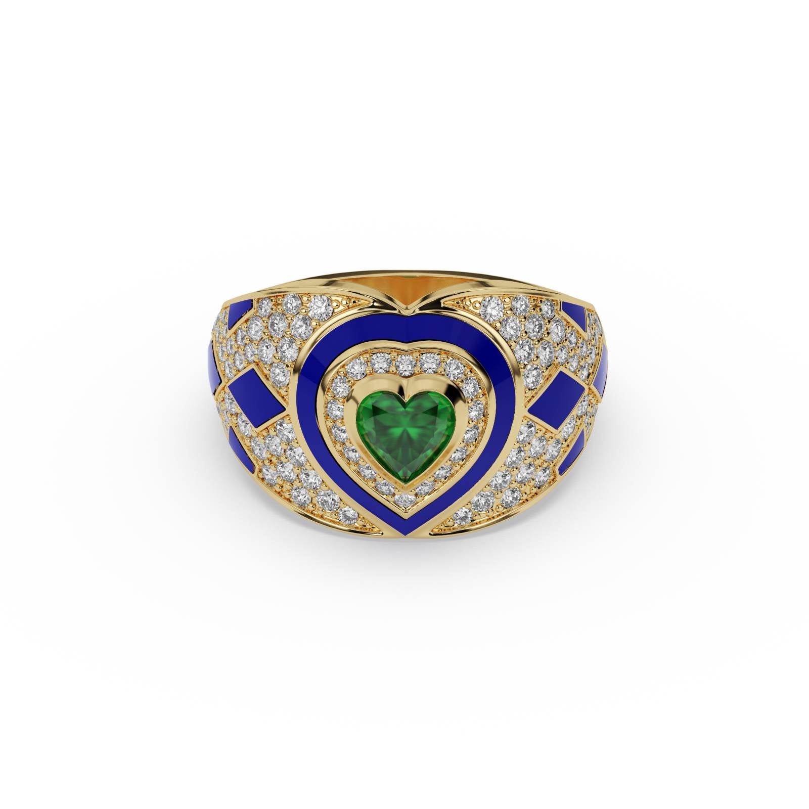 Halo Diamond Ring – WSE85 – view 2