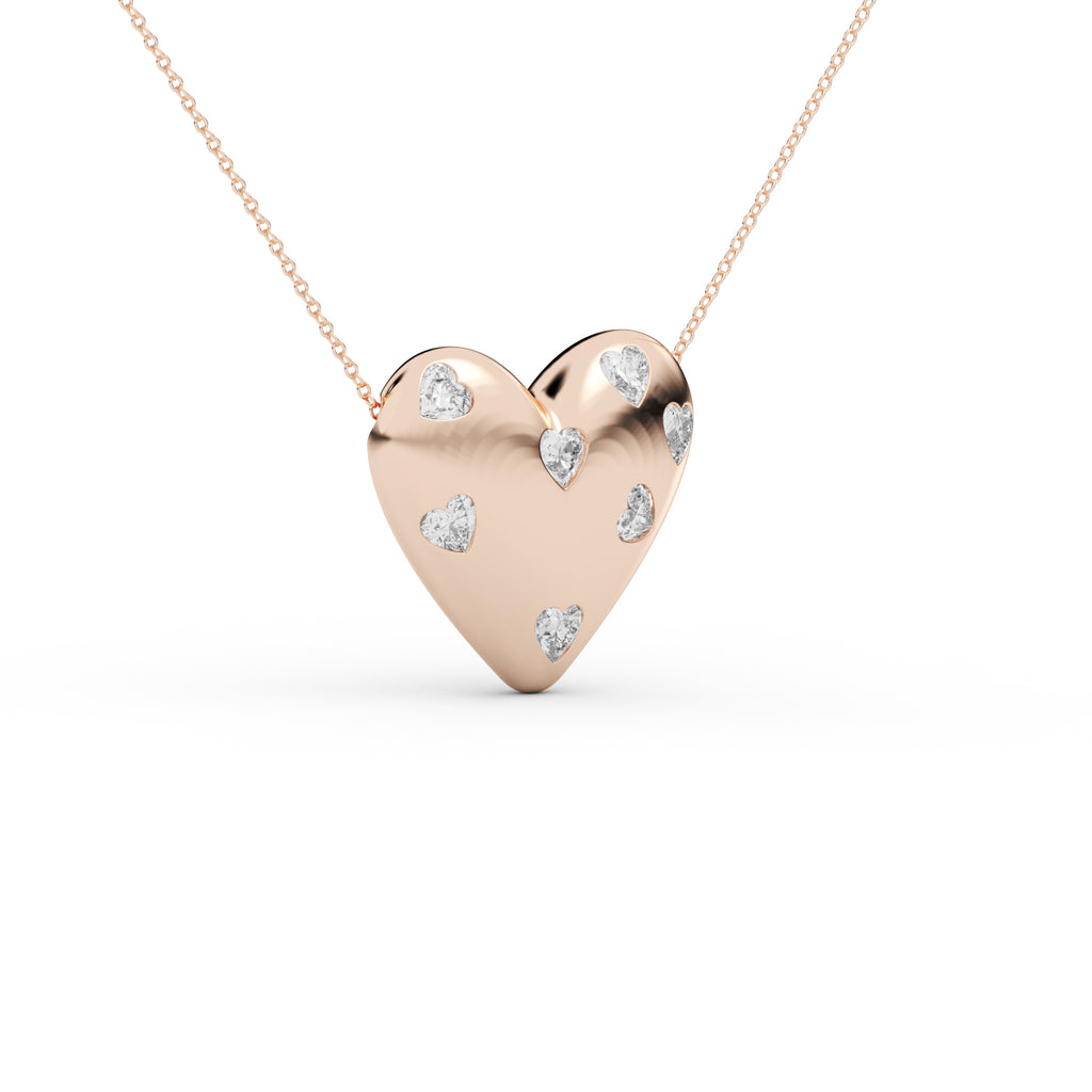 Diamond Butterfly Pendant WSE185 - View 9