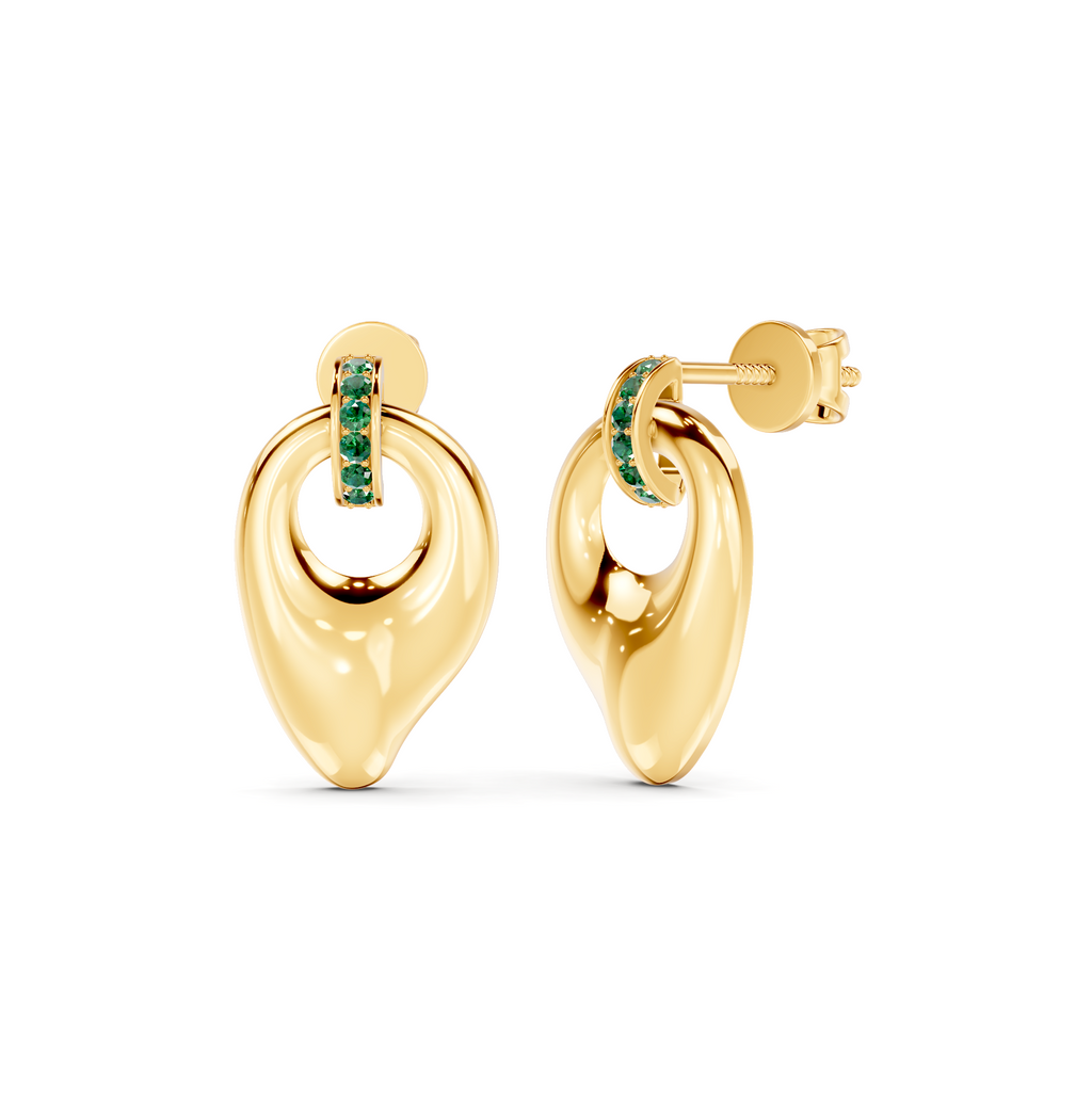Soleil Diamond Earrings – WSE108 – view 7