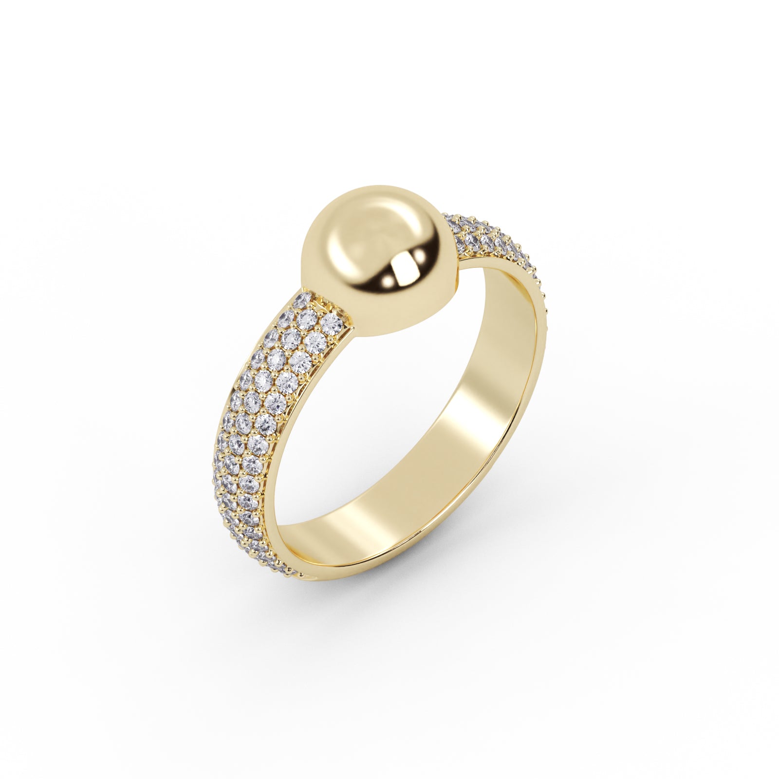 Diamond Pave Ring WSE217 - View 4