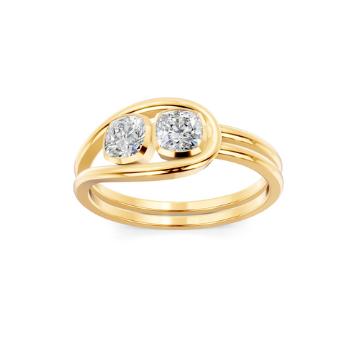 Diamond Fancy Ring WSE241 - View 2