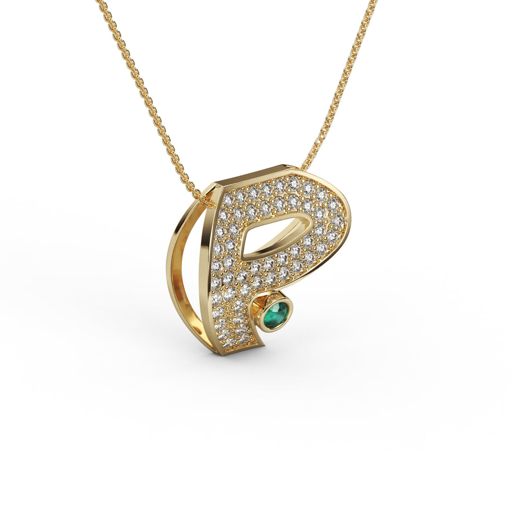 Diamond Charm Pendant WSE202 - View 9