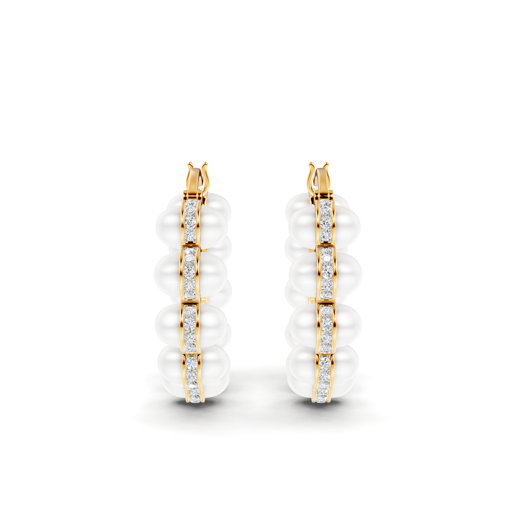 Soleil Diamond Earrings – WSE73 – view 7