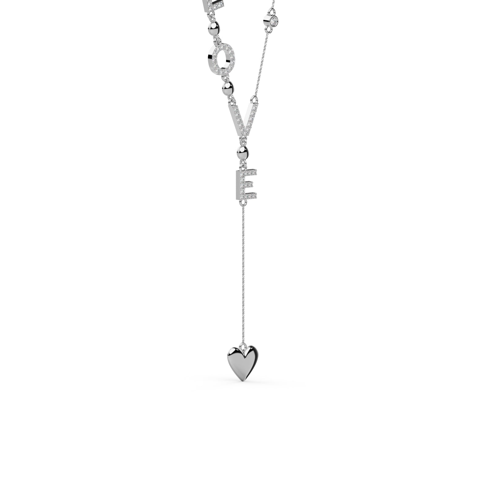 Diamond Necklace WSE187 - View 3