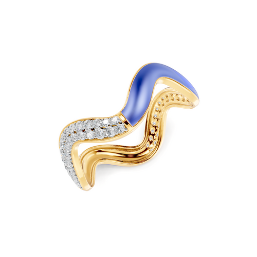Cascade Diamond Ring – WSE66 – view 2
