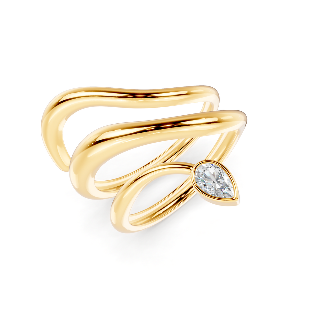 Lumina Diamond Ring – WSE65 – view 2