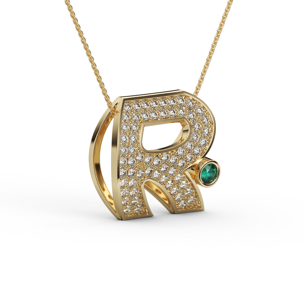 Diamond Pendant WSE201 - View 3