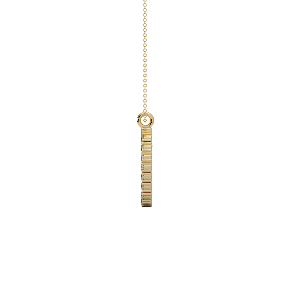 Diamond Square Pendant WSE183 - View 6