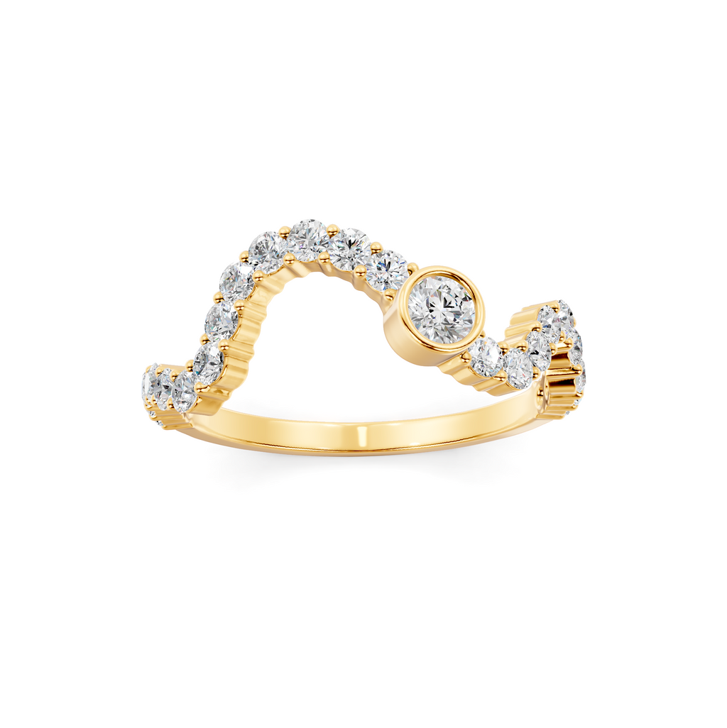 Soleil Diamond Ring – WSE13 – view 2