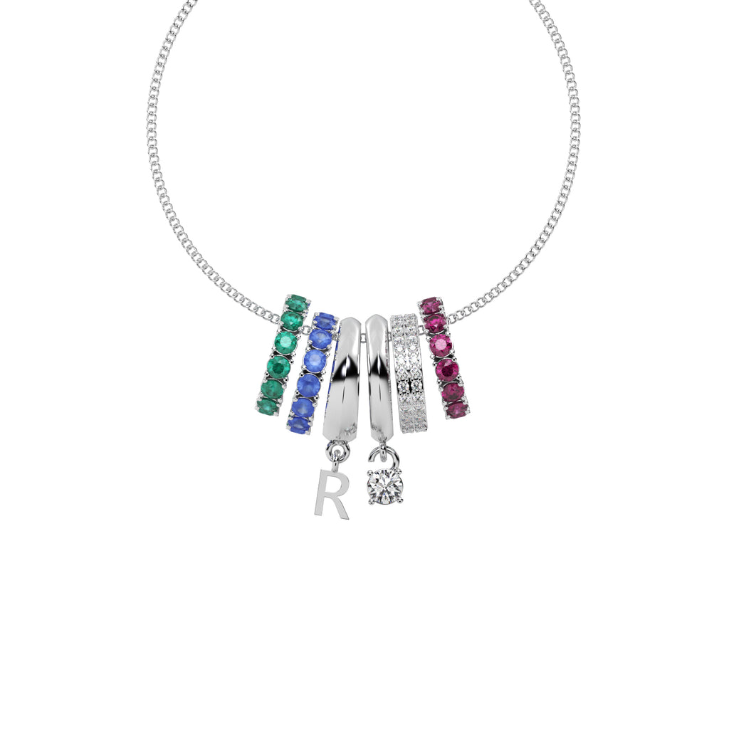 Diamond Statement Pendant WSE189 - View 7