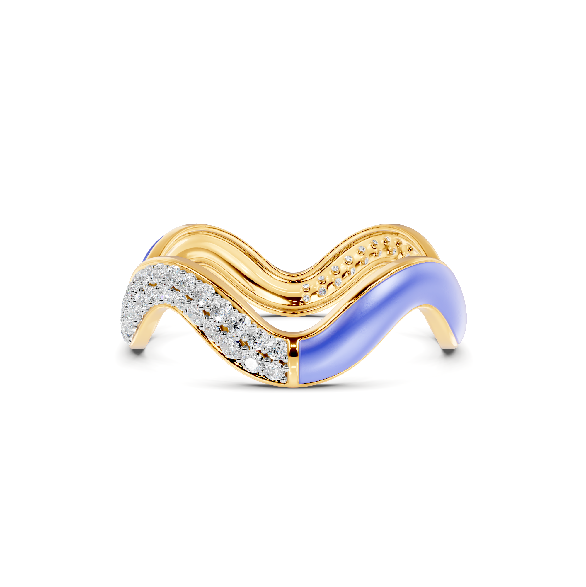 Cascade Diamond Ring – WSE66 – view 3