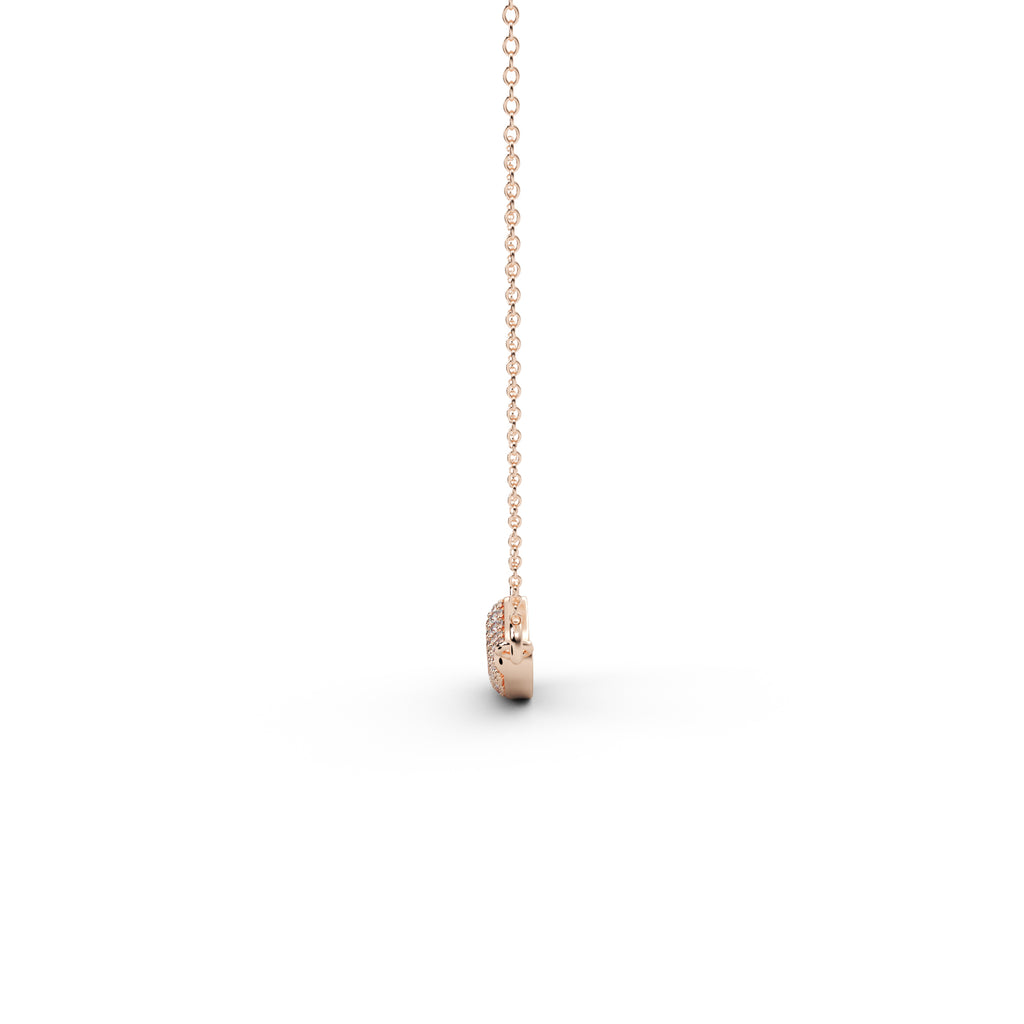 Diamond Moon Pendant WSE186 - View 8