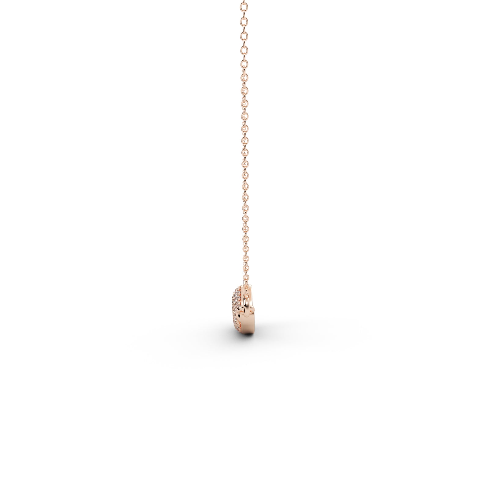 Diamond Moon Pendant WSE186 - View 8