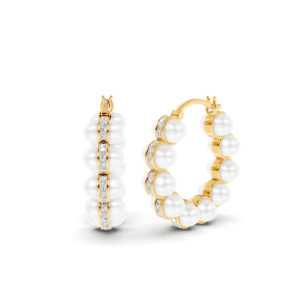 Soleil Diamond Earrings – WSE73 – view 5