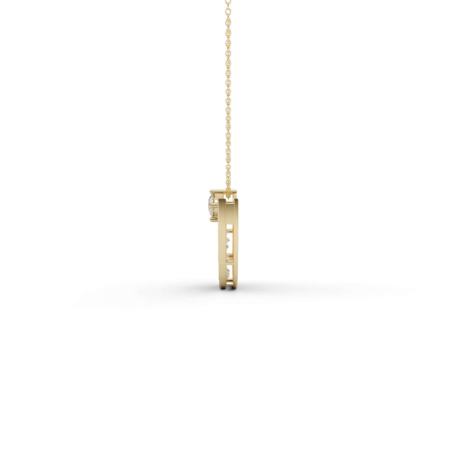Diamond Cluster Pendant WSE184