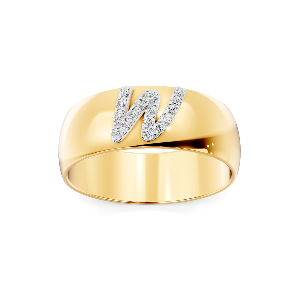 Diamond Ring WSE275W - View 3
