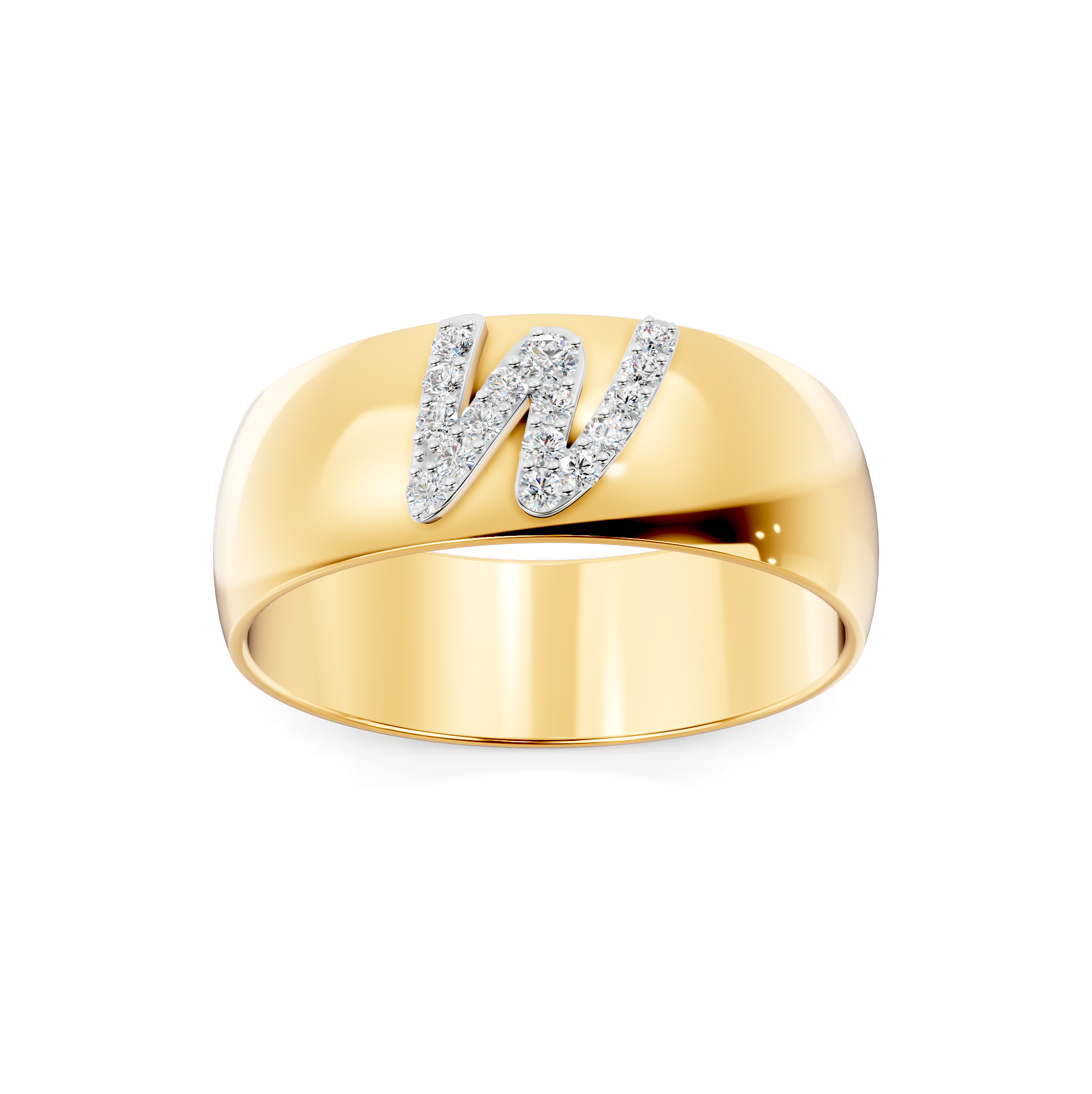 Diamond Ring WSE275W - View 3