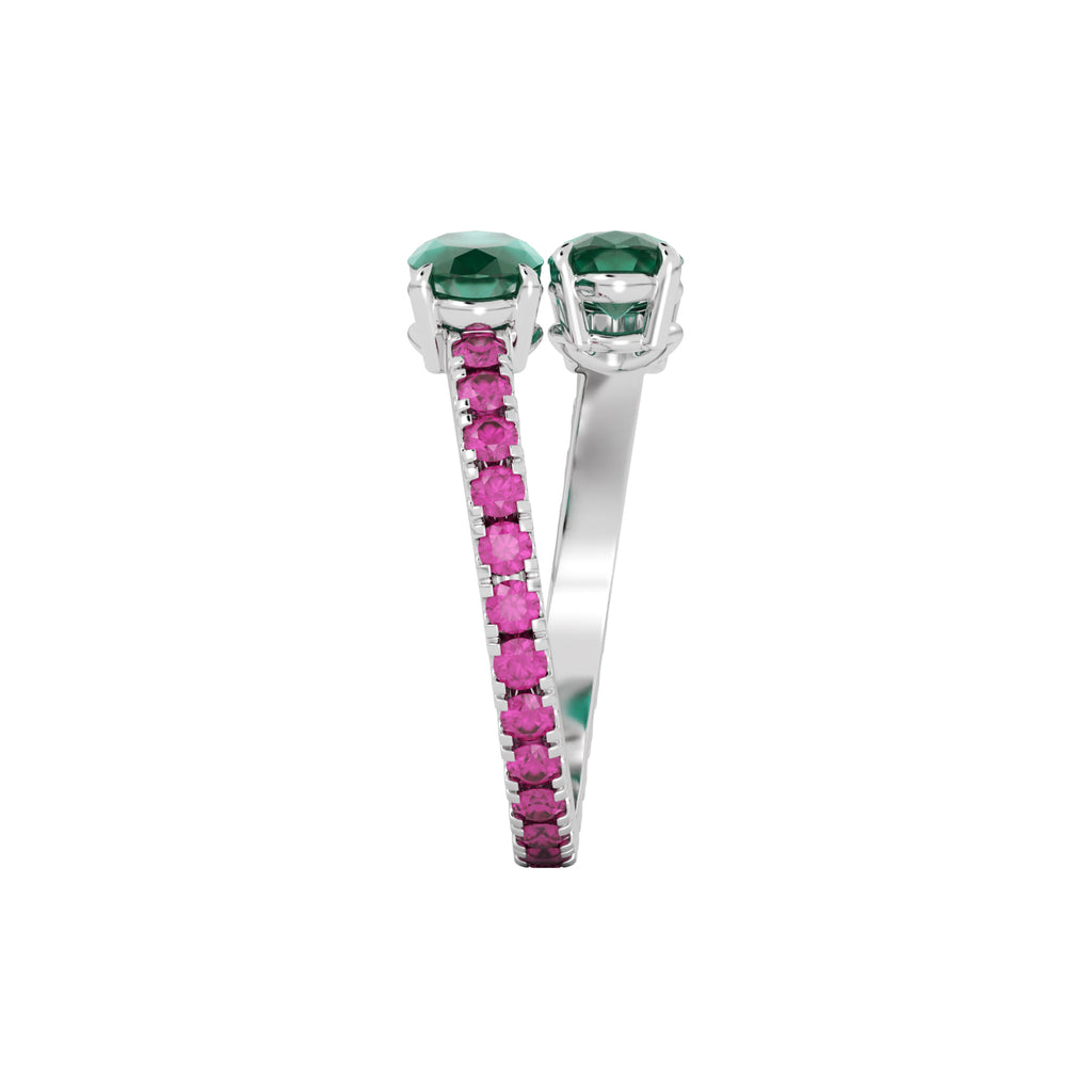 Diamond Band Ring WSE212 - View 3