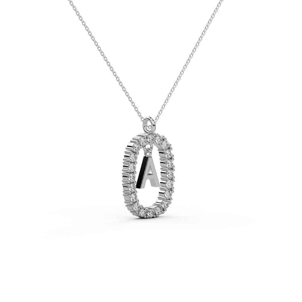 Diamond Square Pendant WSE183 - View 4