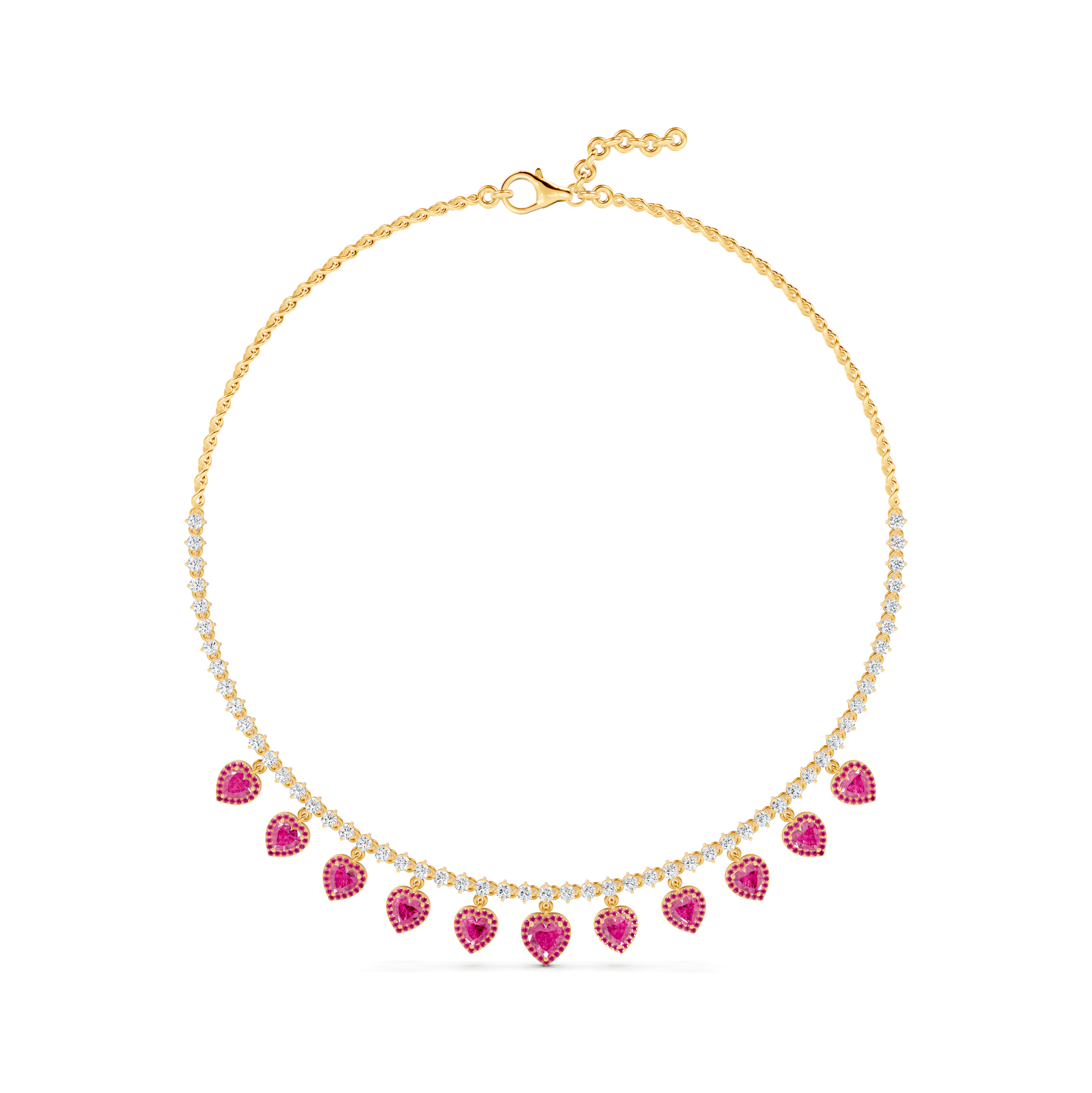 Royale Heart Necklace – WSE18 – view 2