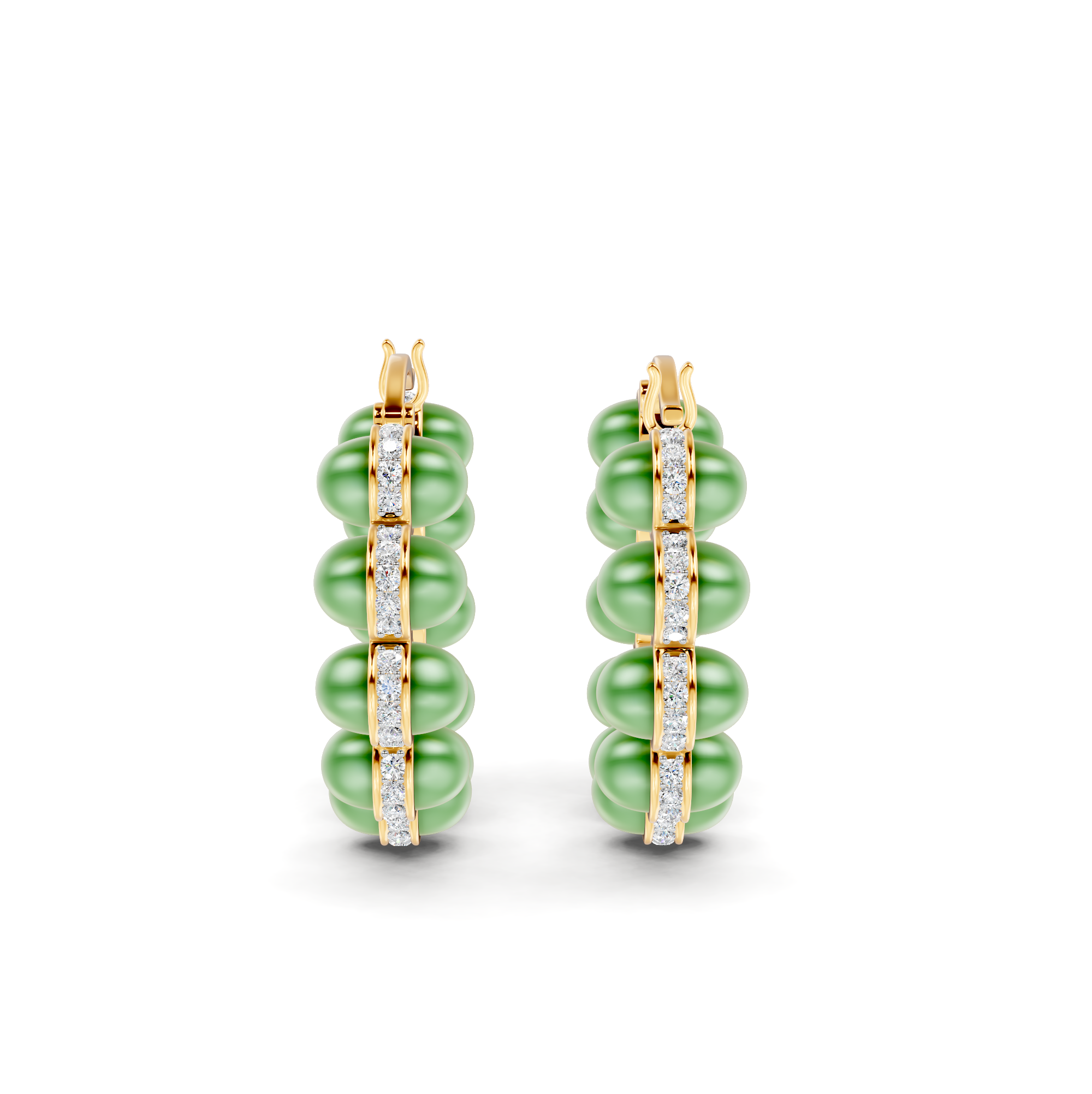 Soleil Diamond Earrings – WSE73 – view 4