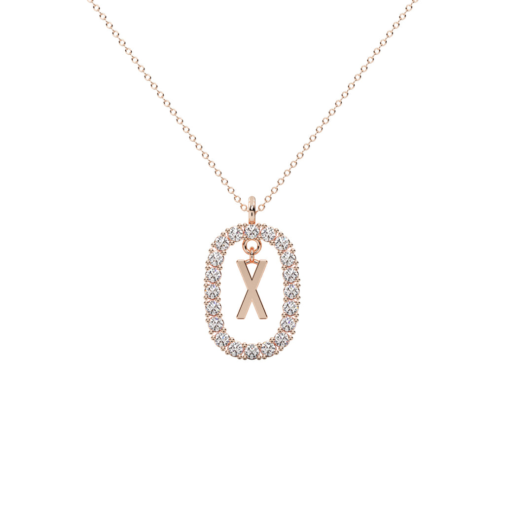 Diamond X Pendant WSE171 - View 8