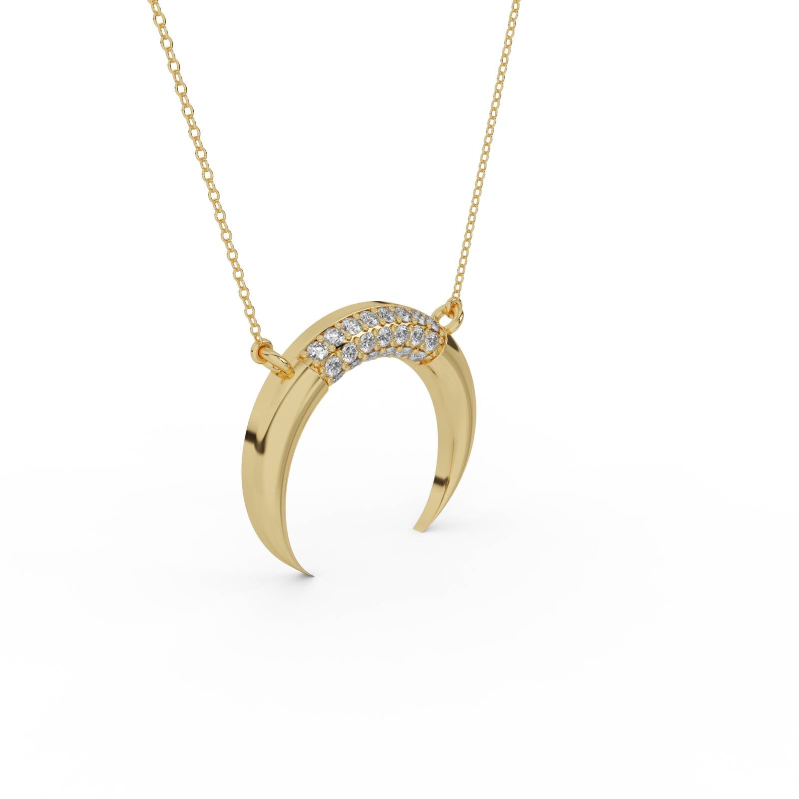 Multi-Stone Pendant – WSE103 – view 2