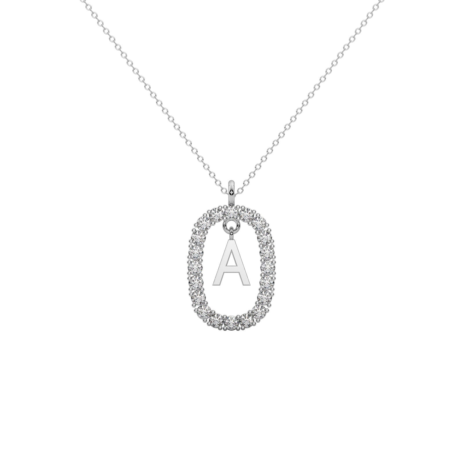 Diamond Square Pendant WSE183 - View 8