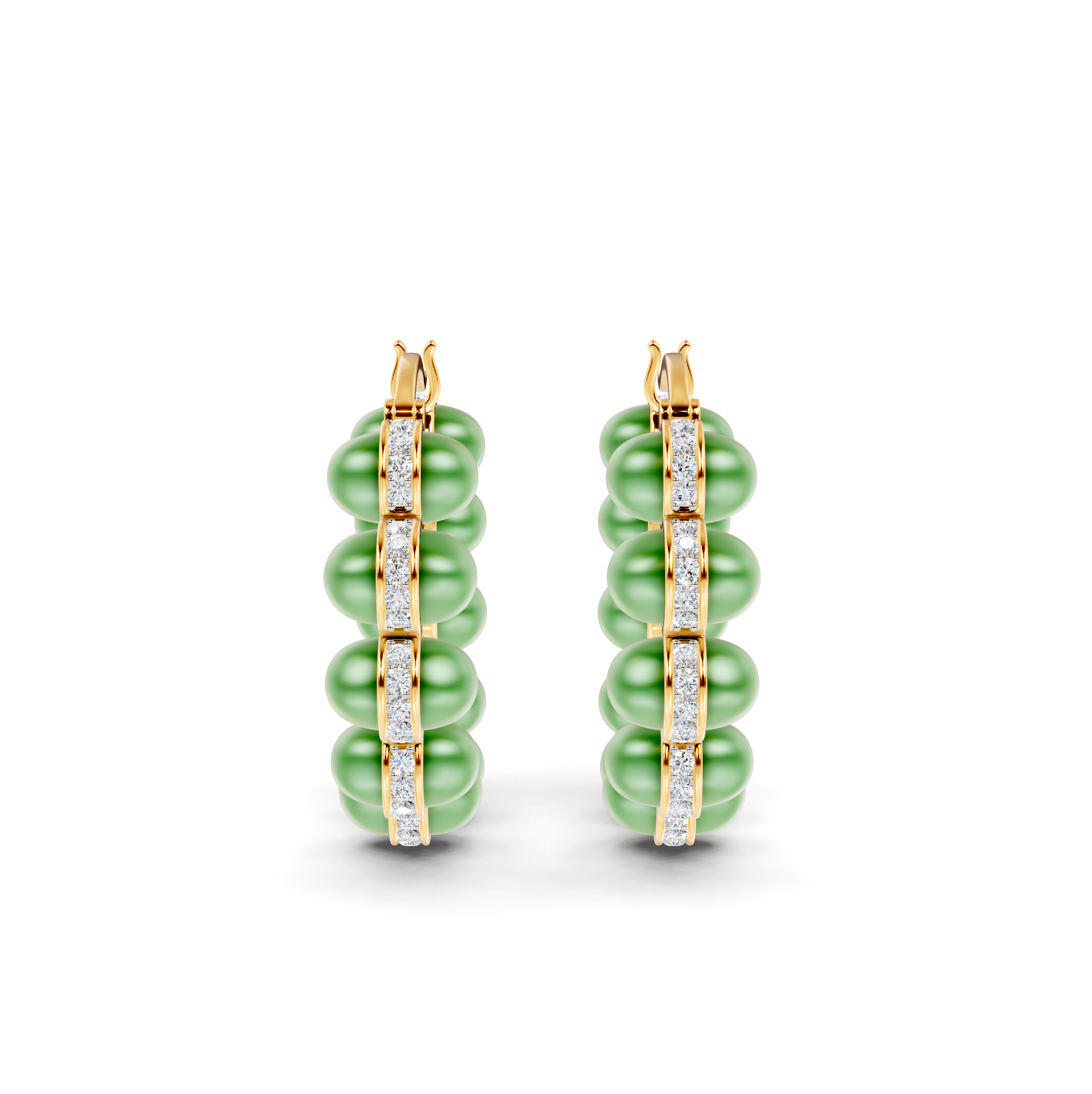Soleil Diamond Earrings – WSE73 – view 3