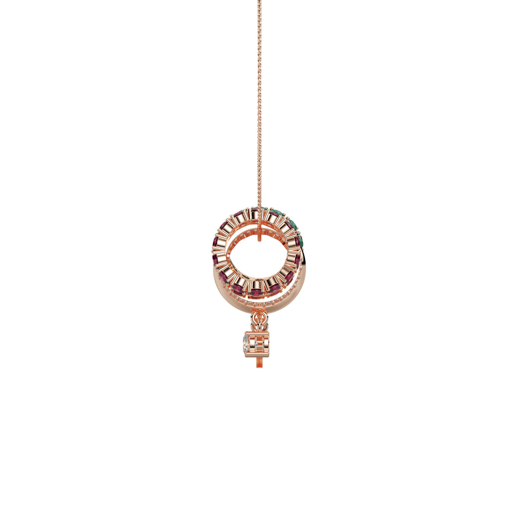 Diamond Statement Pendant WSE189 - View 5