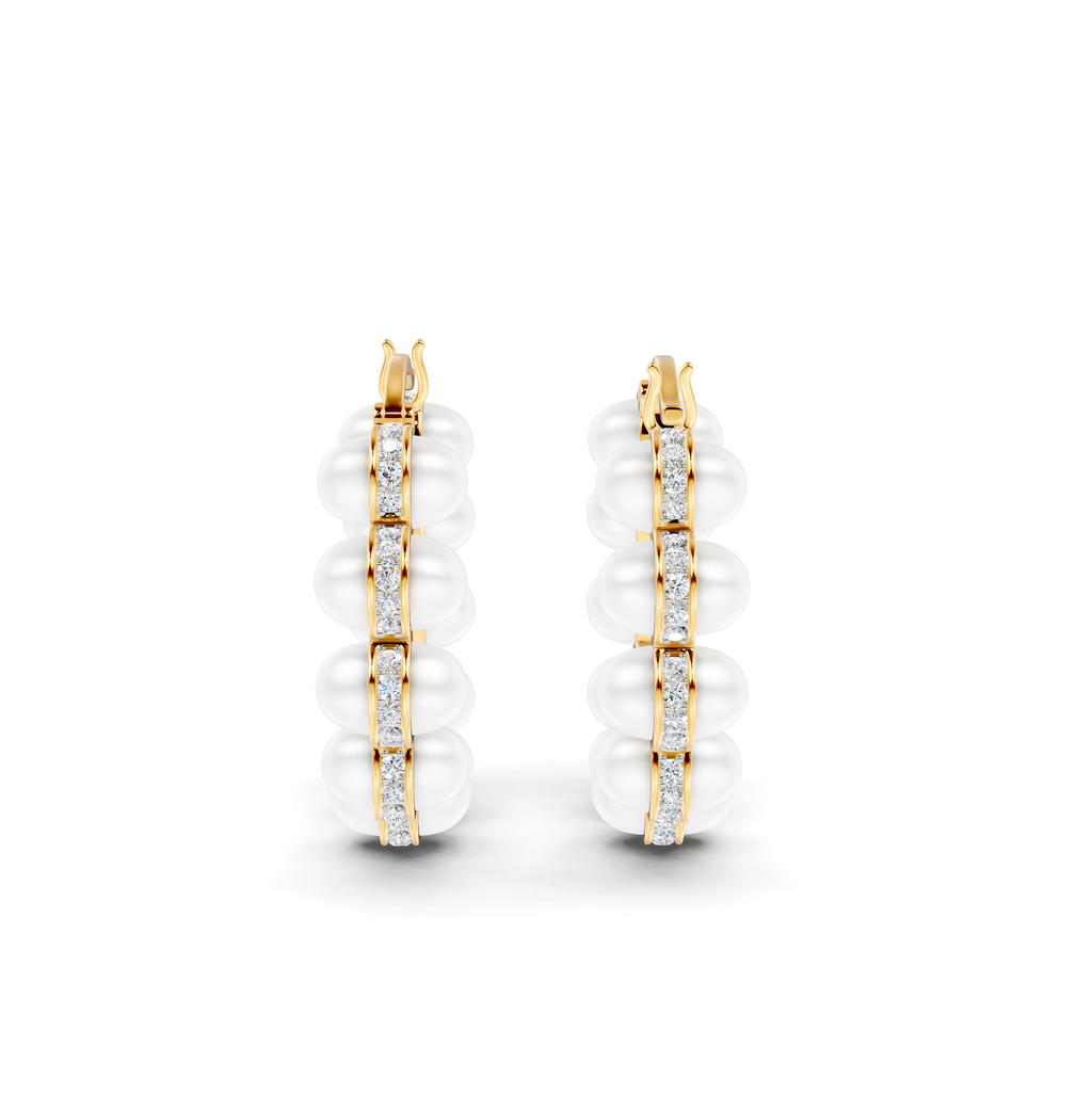Soleil Diamond Earrings – WSE73 – view 8