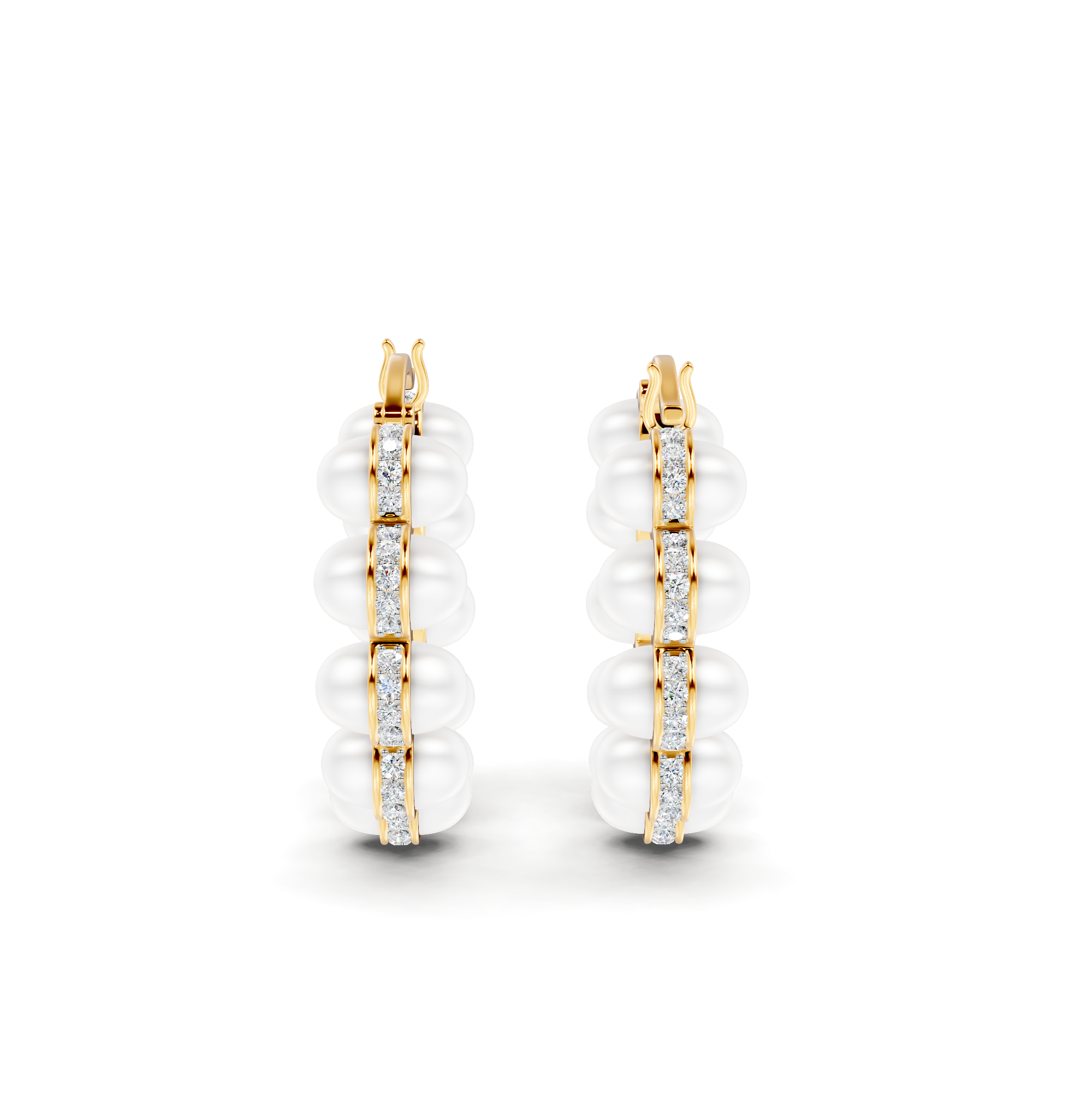 Soleil Diamond Earrings – WSE73 – view 8