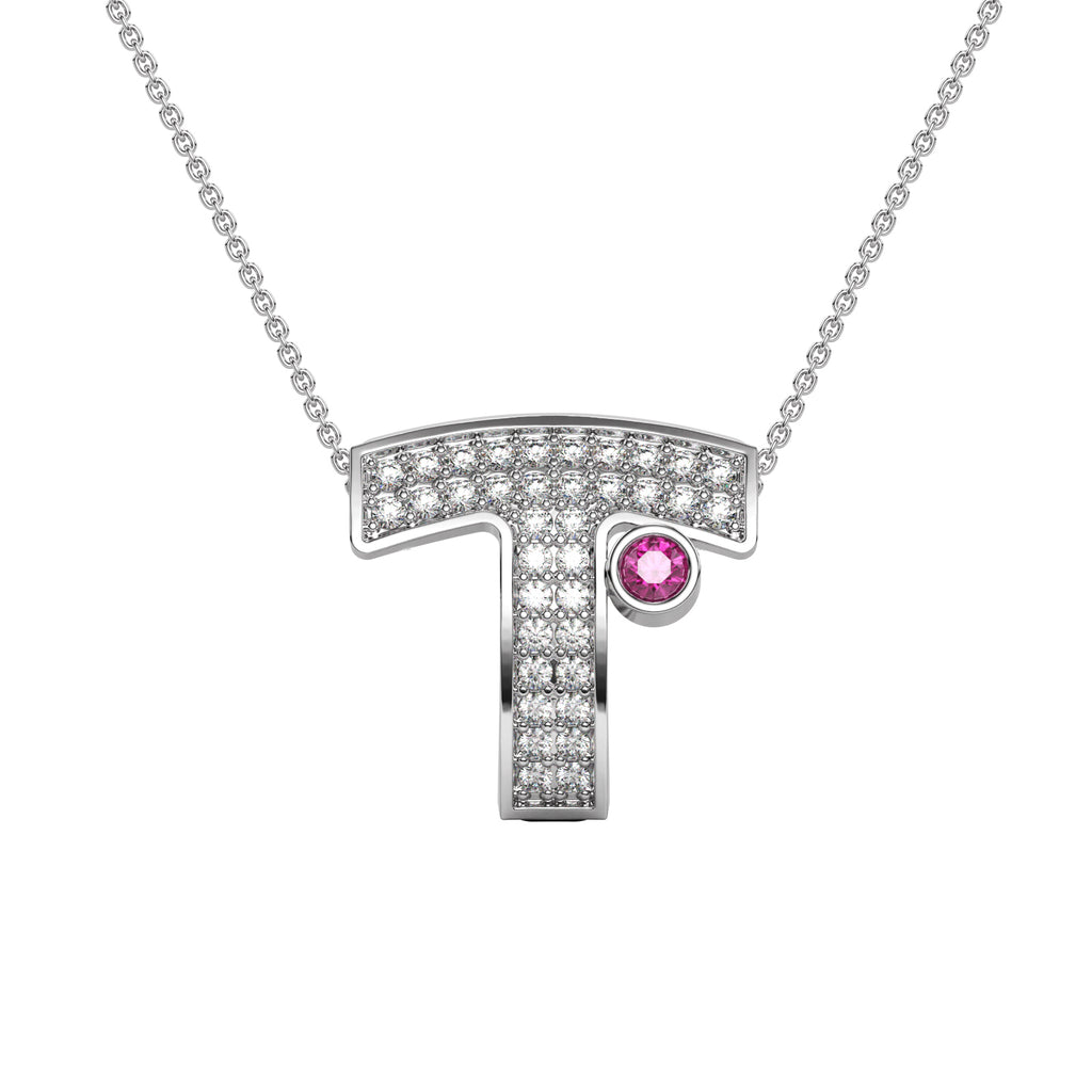 Diamond Drop Pendant WSE199 - View 5