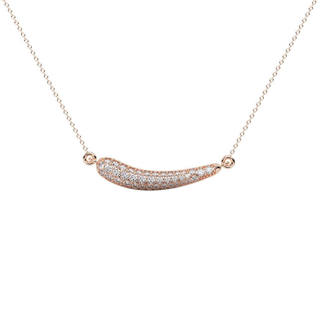 Diamond Moon Pendant WSE186 - View 5
