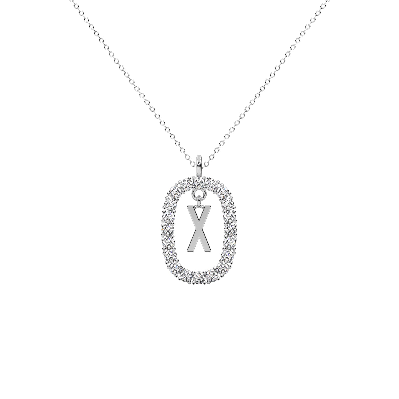 Diamond X Pendant WSE171