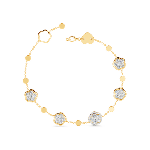 Cleo Diamond Bracelet – WSE25 – view 2
