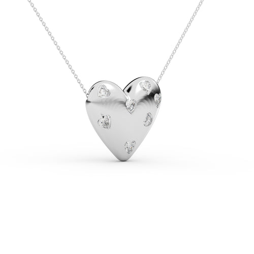 Diamond Butterfly Pendant WSE185 - View 5
