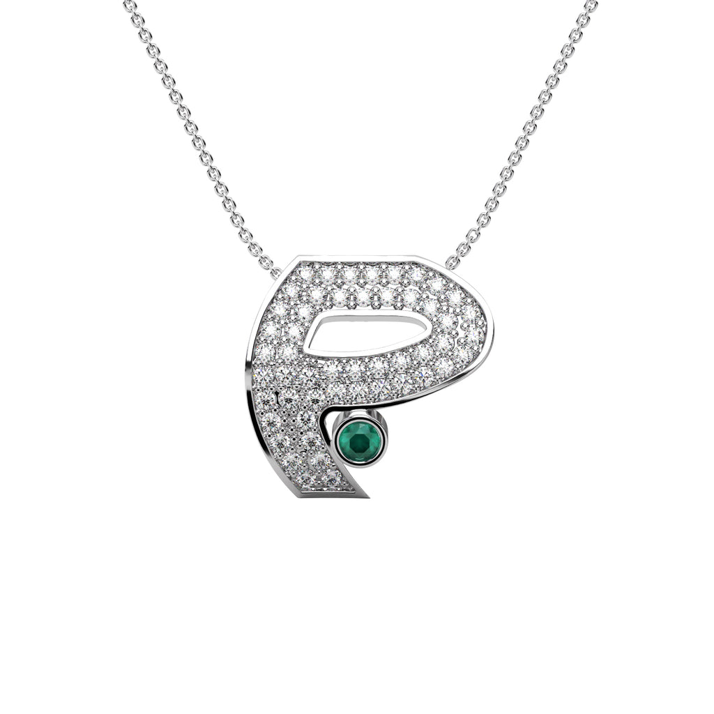 Diamond Charm Pendant WSE202 - View 4