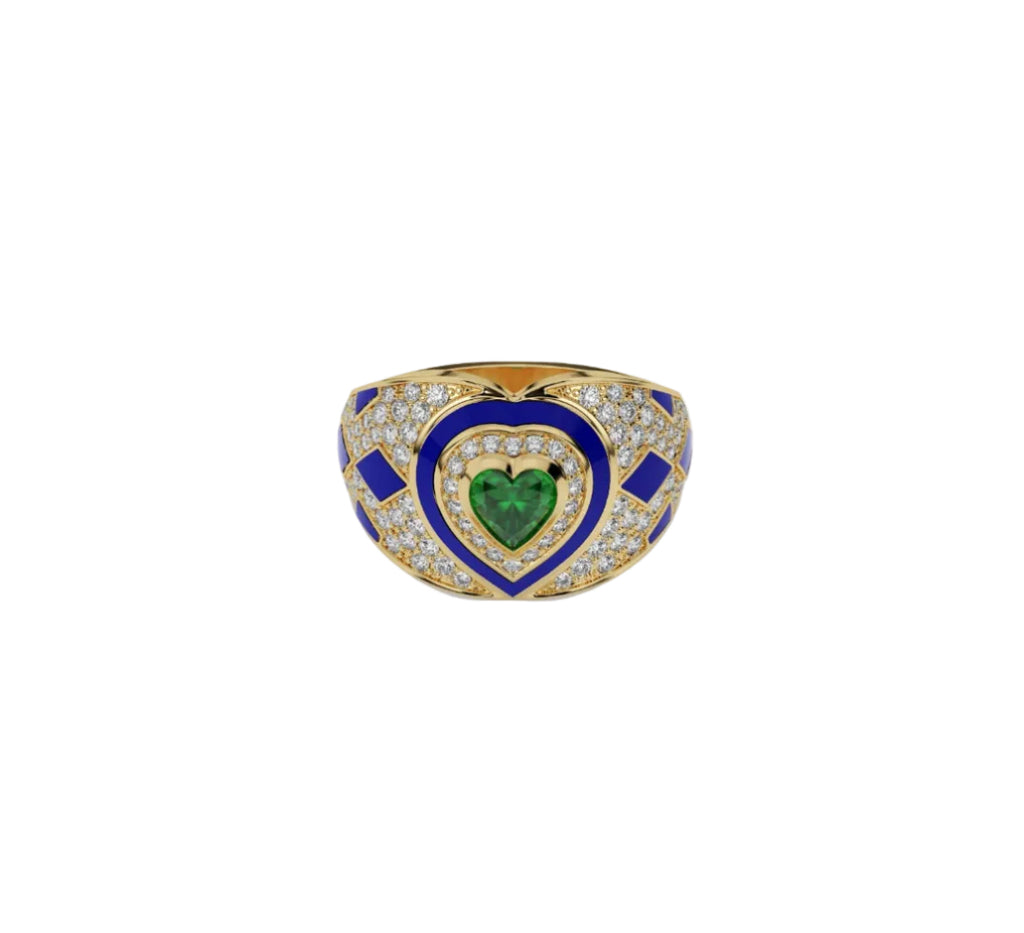 Ornate Cocktail Ring