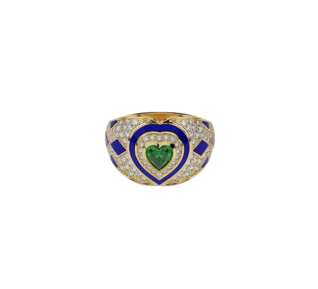Ornate Cocktail Ring