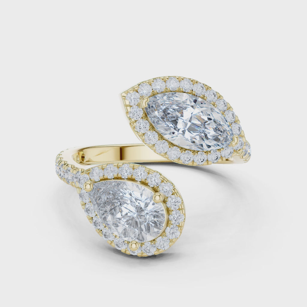 Twist Cocktail Ring
